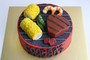 BBQ Cookout Cake